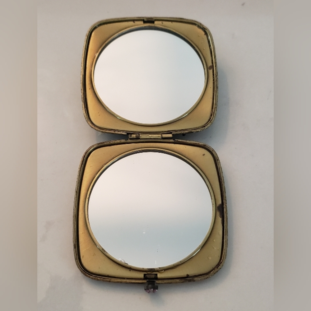 Jay Strongwater Compact Mirror, Used, Vintage - Picture 4 of 11